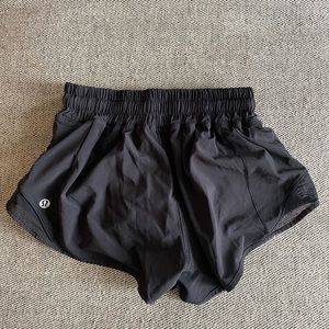 Black lululemon shorts